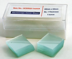 United Scientific™ Glass Coverslips